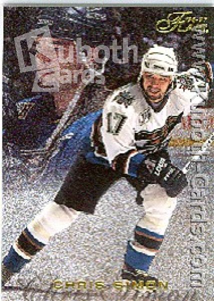 NHL 1996 / 97 Flair - No 100 - Chris Simon