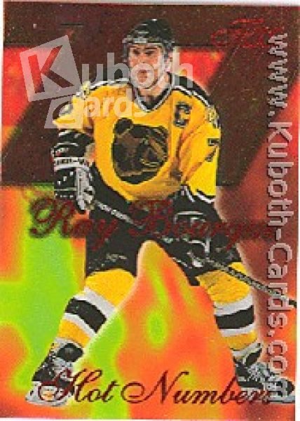 NHL 1996/97 Flair Hot Numbers - No 1 of 10 - Ray Bourque