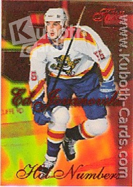 NHL 1996 / 97 Flair Hot Numbers - No 5 of 10 - Ed Jovanovski