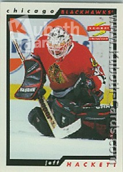 NHL 1996 / 97 Score - No 85 - Jeff Hackett