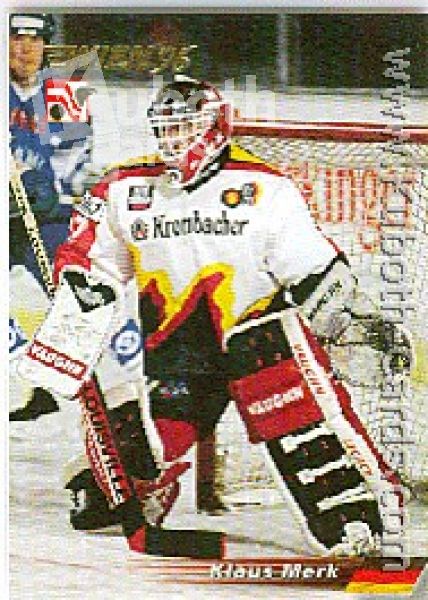 NHL 1996 Swedish Semic Wien - No 192 - Klaus Merk