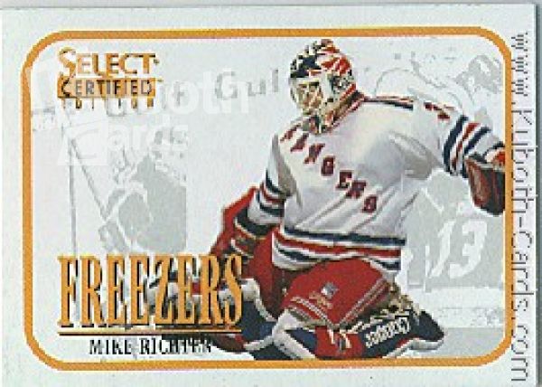 NHL 1996 / 97 Select Certified Freezers - No 11 of 15 - Richter