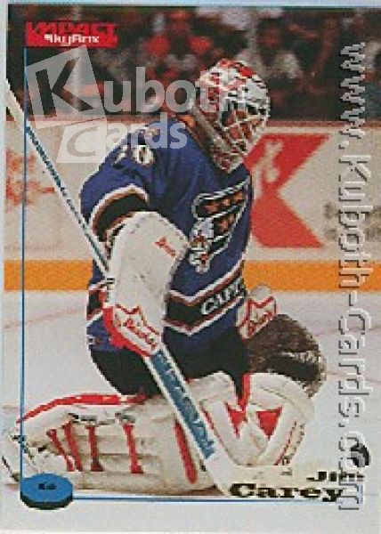 NHL 1996 / 97 Fleer SkyBox Impact - No 137 - Jim Carey