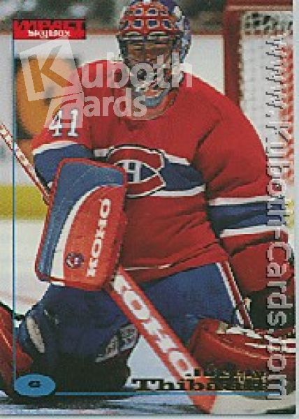 NHL 1996 / 97 Fleer SkyBox Impact - No 65 - Joceyln Thibault