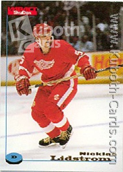 NHL 1996 / 97 Fleer SkyBox Impact - No 37 - Nicklas Lidstrom