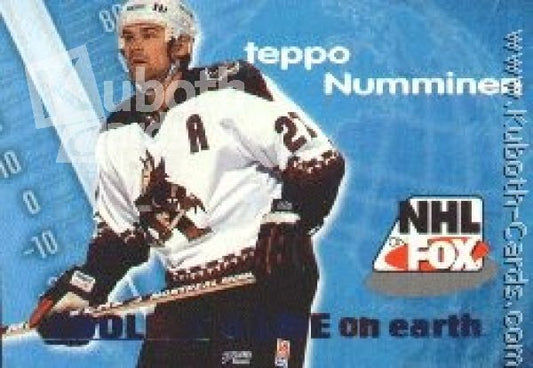 NHL 1996 / 97 Fleer SkyBox Impact NHL on Fox - No 16 of 20 - Teppo Numminen