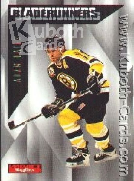 NHL 1996 / 97 Fleer SkyBox Impact BladeRunners - No 17 of 25 - Adam Oates