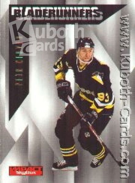 NHL 1996 / 97 Fleer SkyBox Impact BladeRunners - No 16 of 25 - Petr Nedved