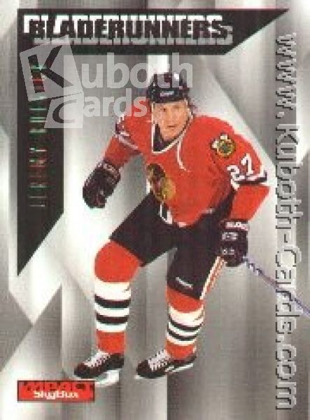 NHL 1996/97 Fleer SkyBox Impact BladeRunners - No 19 of 25 - Jeremy Roenick