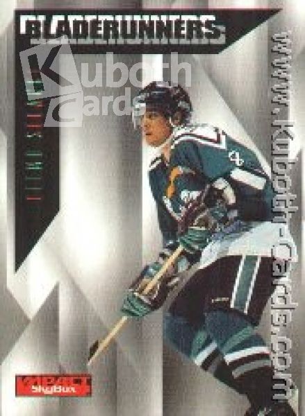 NHL 1996 / 97 Fleer SkyBox Impact BladeRunners - No 20 of 25 - Teemu Selanne