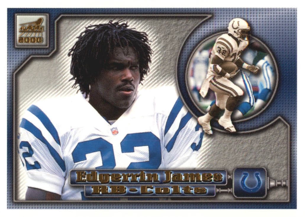 NFL 2000 Aurora - No 58 - Edgerrin James
