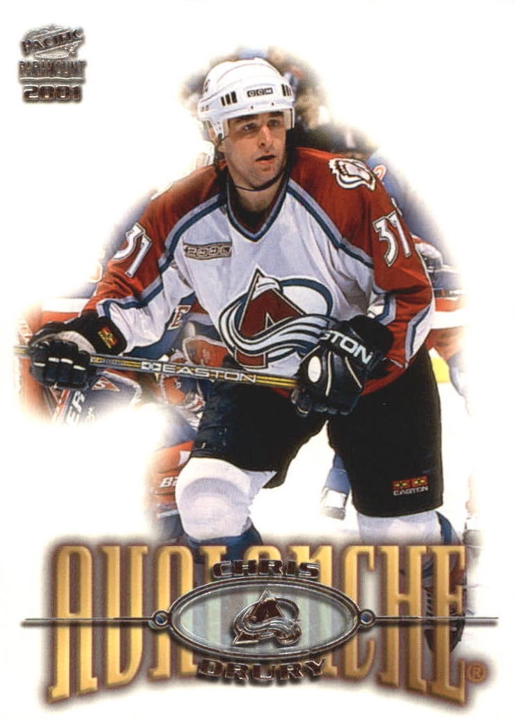 NHL 2000-01 Paramount - No 58 - Chris Drury