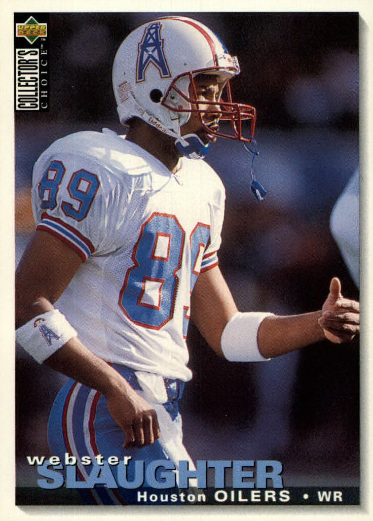 NFL 1995 Collector's Choice - No 58 - Webster Slaughter