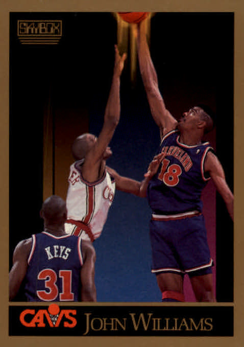 NBA 1990-91 SkyBox - No 58 - John Williams