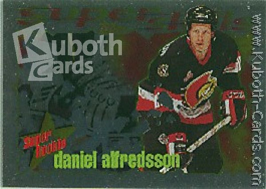 NHL 1995/96 Topps Superskills Super Rookie - No SR12 - Daniel Alfredsson