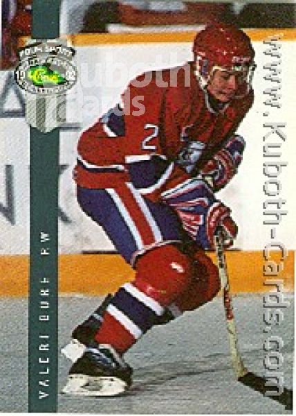 NHL 1992 Classic Four Sport - No. 163 - Valeri Bure