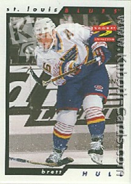 NHL 1996/97 Score Golden Blades - No 19 - Brett Hull