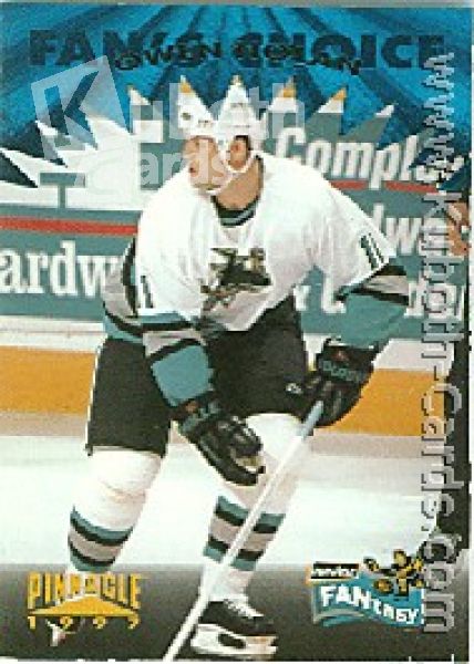 NHl 1996 / 97 Pinnacle Fantasy - No 18 of 20 - Owen Nolan