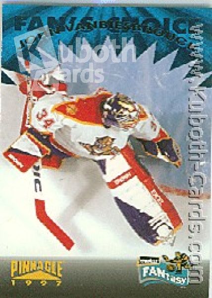 NHl 1996 / 97 Pinnacle Fantasy - No FC 9 of 20 - Vanbiesbrouck