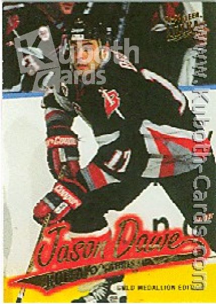 NHL 1996 / 97 Ultra Gold Medallion - No G15 - Jason Dawe