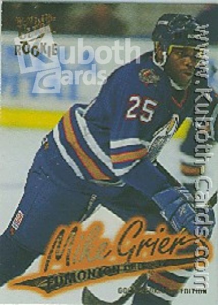 NHL 1996 / 97 Ultra Gold Medallion - No G58 - Mike Grier