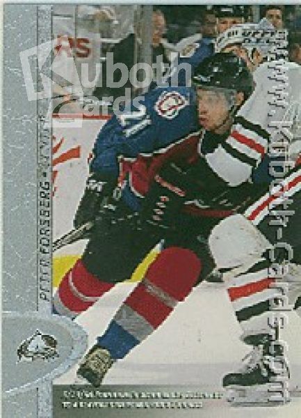 NHL 1996 / 97 Upper Deck - No 239 - Peter Forsberg