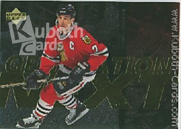 NHL 1996 / 97 Upper Deck Generation Next - No X11 - Chris Chelios / Ed Jovanovski