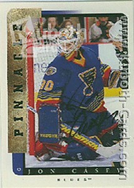 NHL 1996 / 97 Be A Player Autographs - No 63 - Jon Casey