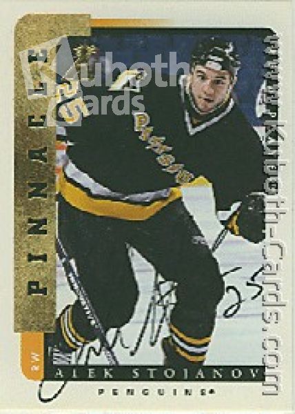 NHL 1996/97 Be A Player Autographs - No 80 - Alek Stojanov