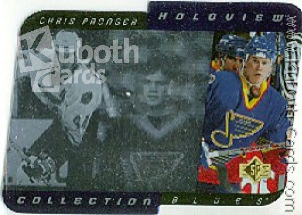 NHL 1996 / 97 SP Holoview Collection - No HC10 - Chris Pronger