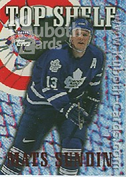 NHL 1996/97 Topps Picks Top Shelf - No TS13 - Mats Sundin