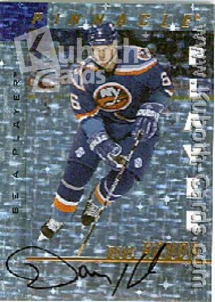 NHL 1997 / 98 Be A Player Autographs Die-Cut Prism - No 193 - Doug Houda