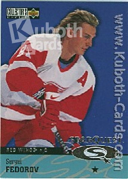 NHL 1997/98 Collector's Choice Star Quest - No SQ19 - Sergei Fedorov