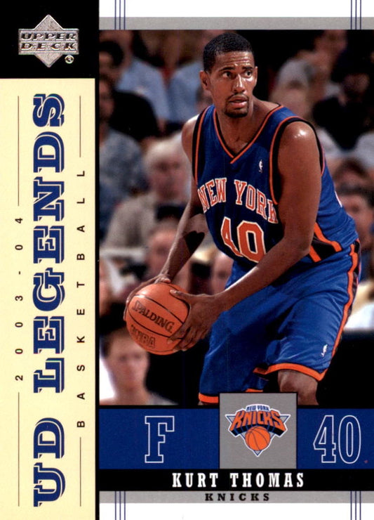 NBA 2003 / 04 Upper Deck Legends - No 59 - Kurt Thomas