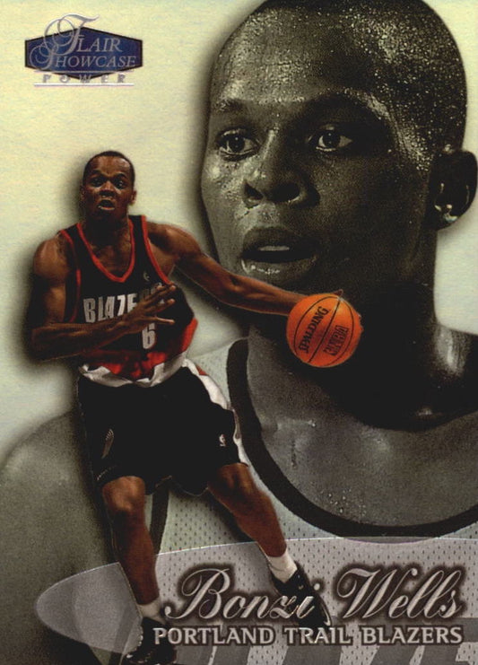 NBA 1998 / 99 Flair Showcase Row 3 - No 59 - Bonzi Wells