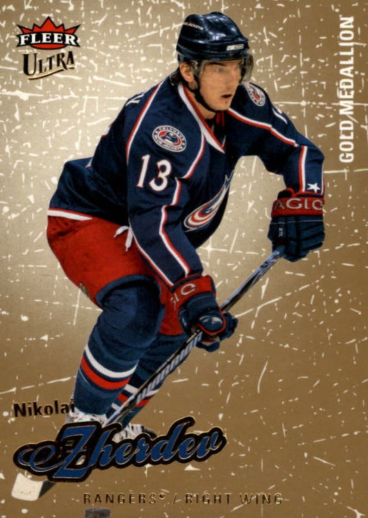 NHL 2008-09 Ultra Gold Medallion - No 59 - Nikolai Zherdev