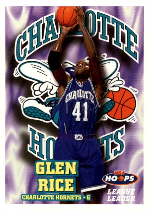 NBA 1997-98 Hoops - No 5 - Glen Rice