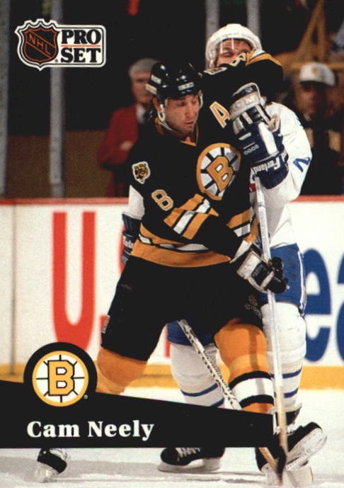 NHL 1991-92 ProSet French - No 5 - Cam Neely