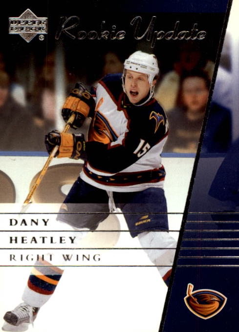 NHL 2002-03 Upper Deck Rookie Update - No 5 - Dany Heatley