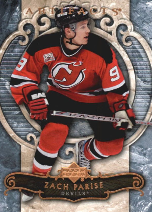 NHL 2007-08 Artifacts - No 5 - Zach Parise