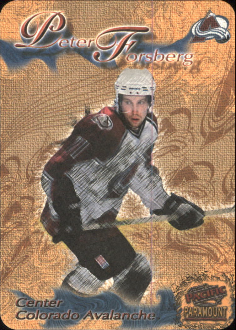 NHL 1997-98 Paramount Photoengravings - No 5 - Peter Forsberg