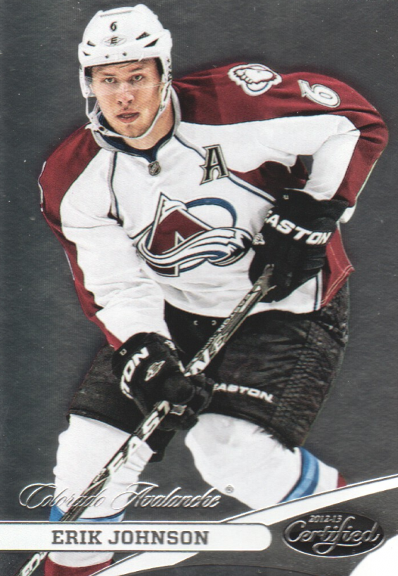 NHL 2012-13 Certified - No 6 - Erik Johnson