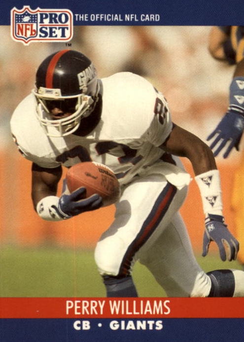 NFL 1990 ProSet - No 600 - Perry Williams