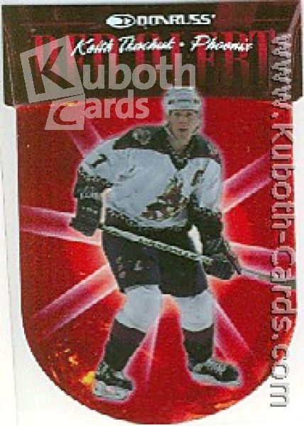 NHL 1997/98 Donruss Red Alert - No 4 of 10 - Keith Tkachuk