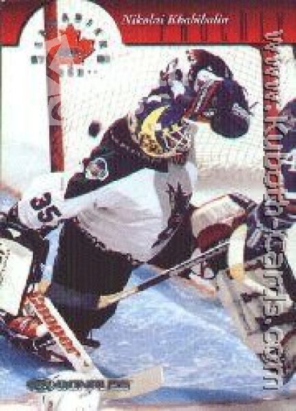 NHL 1997 / 98 Donruss Canadian Ice - No 75 - Nikolai Khabibulin