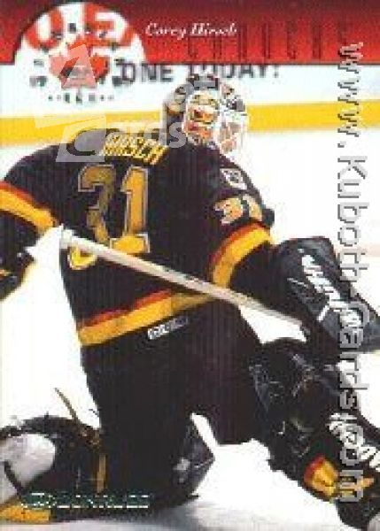 NHL 1997/98 Donruss Canadian Ice - No. 109 - Corey Hirsch