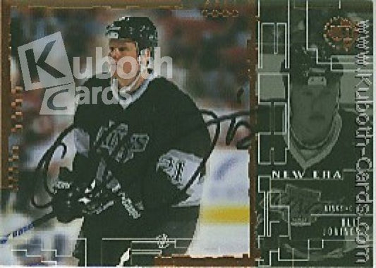 NHL 1998-99 UD3 - No 11 - Olli Jokinen - Autograph