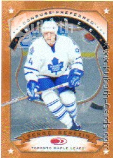 NHL 1997-98 Donruss Preferred - No 77 - Sergei Berezin