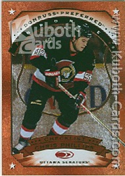 NHL 1997-98 Donruss Preferred - No 197 - Chris Phillips