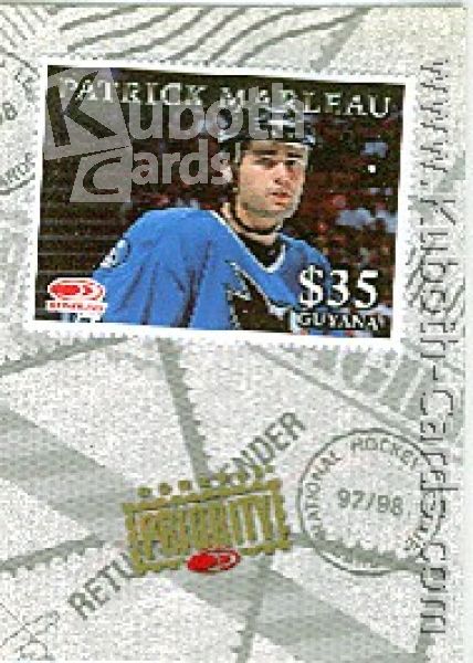 NHL 1997/98 Donruss Priority Stamps - No 18 - Patrick Marleau